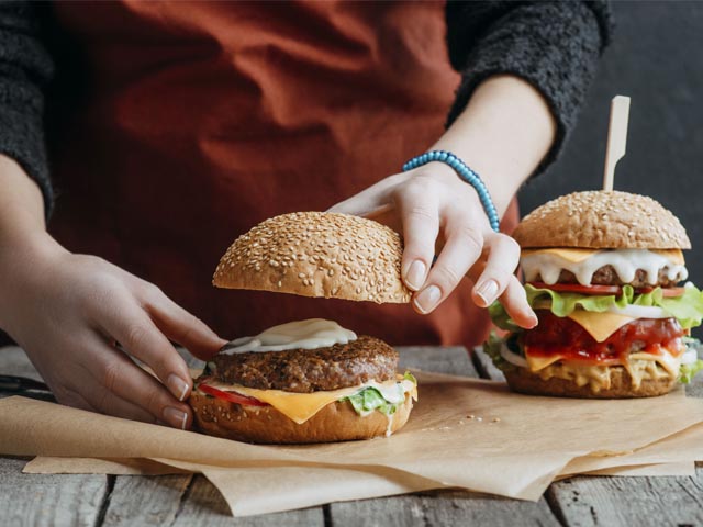 Приготовление Бургеров