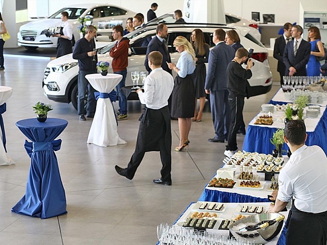 Кейтеринг на выставку