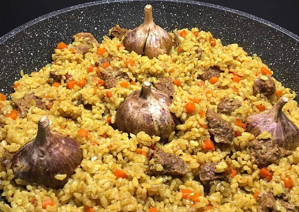 Плов Классический из баранины в казане