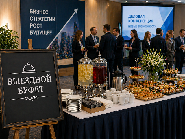 Буфет на деловых мероприятиях
