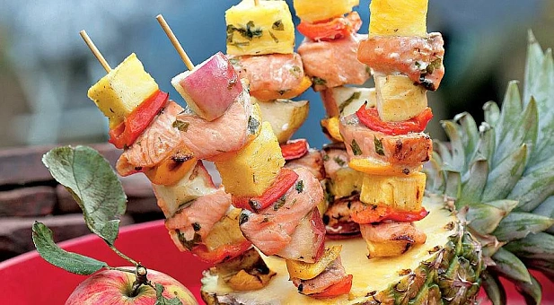 Брошет из семги