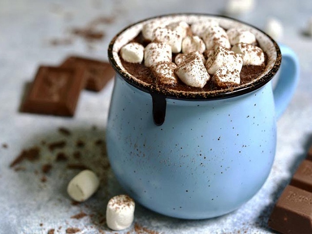 Горячий шоколад с маршмеллоу