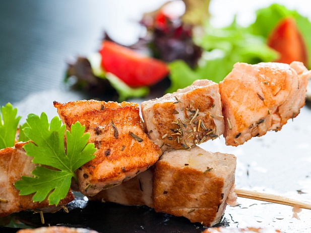 Шашлык из тунца