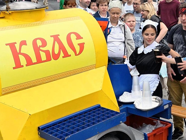 Бочка с квасом