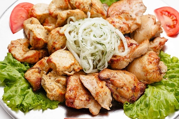 Шашлык из курицы